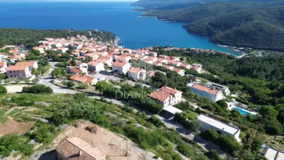Rabac, Baugrundstück mit atemberaubendem Panoramablick auf das Meer - 3