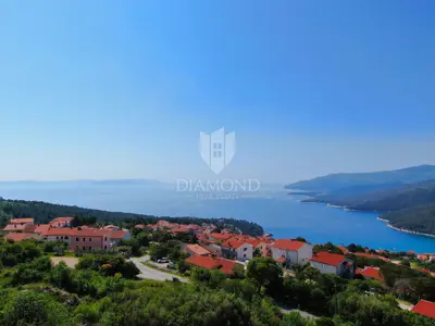 Rabac, Baugrundstück mit atemberaubendem Panoramablick auf das Meer - 4