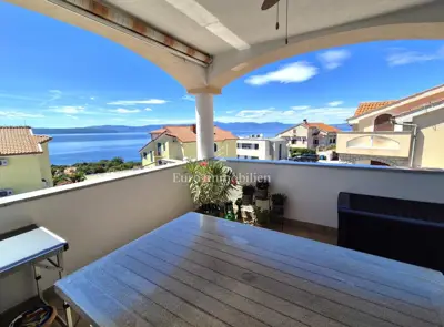 Apartment 99 m², Njivice na Krku - panoramic sea view