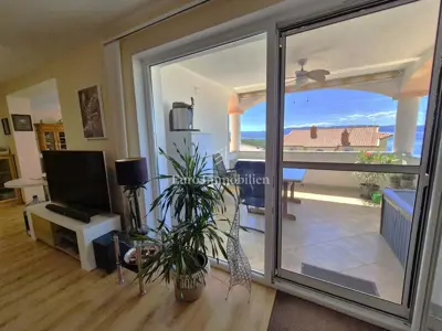 Apartment 99 m², Njivice na Krku - panoramic sea view - 6