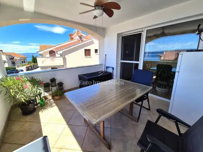 Apartment 99 m², Njivice na Krku - panoramic sea view - 5