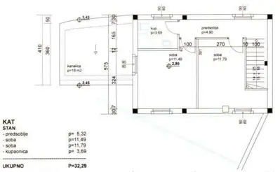 Steinhaus, Svetvinčenat, Renovierungsprojekt und Baugenehmigung - 4