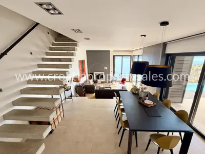 Vila 200 m², Omiš - pogled na more i bazen - 10