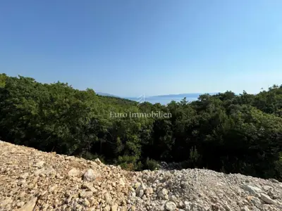 Građevinsko zemljište 1.016 m², Drenje - otvoren pogled na more