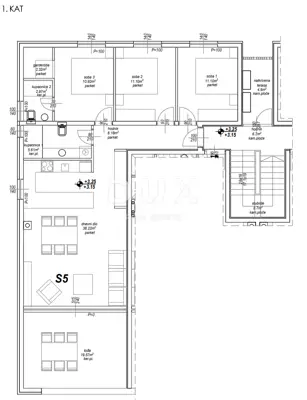 Wohnung 105,6 m², Privlaka - 120 m vom Meer und Meerblick - 14
