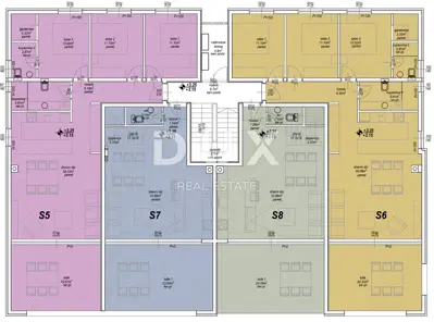 Wohnung 105,6 m², Privlaka - 120 m vom Meer und Meerblick - 13