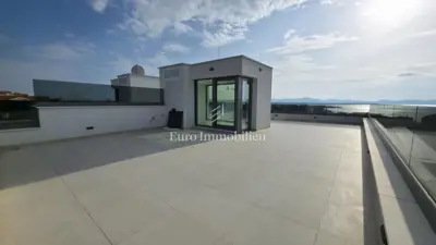 Penthouse mit Dachterrasse, Meerblick - Zadar, Borik - 10