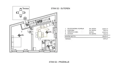 Wohnung 96 m², Baška - Maisonette, 2 Schlafzimmer - 10
