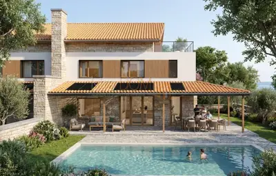 Vila 322 m², Volme - pogled na more i zalazak sunca - 3
