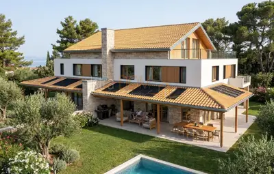Vila 322 m², Volme - pogled na more i zalazak sunca - 5