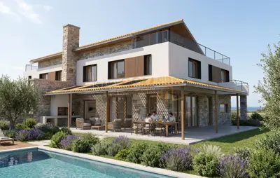 Vila 322 m², Volme - pogled na more i zalazak sunca - 4