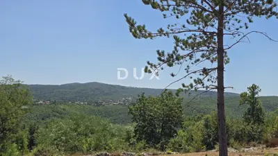 Građevinsko zemljište, Labin - otvoren pogled na grad i brežuljke - 3