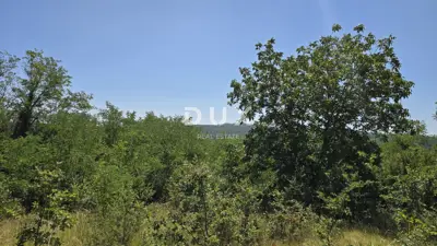Građevinsko zemljište, Labin - otvoren pogled na grad i brežuljke - 8