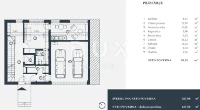 ISTRA, SAVUDRIJA - Moderne Luxusvilla in Meeresnähe V35 - 11