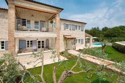 Villa 297 m², Ladići bei Kanfanar, Pool und Meerblick - 3