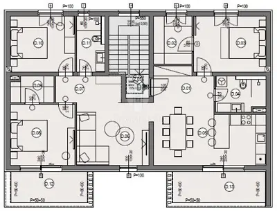Stan 112 m², Štinjan - 3 spavaće sobe, dvije terase - 3