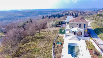 House 384 m², Buje - sea and olive grove views - 15