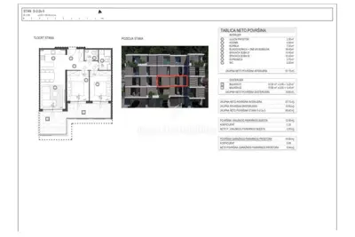 Dvosobni apartmani 57,75 m² - 9