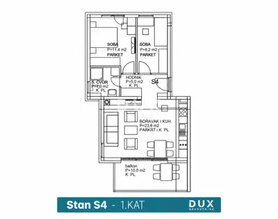 Rogoznica, 3-room apartment, 59.70 m², 260 m from the sea, new construction - 15