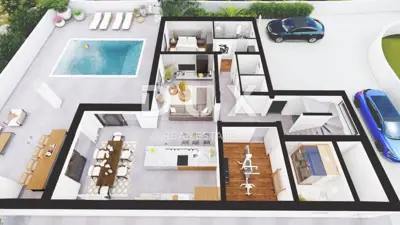 Villa 278 m², Pag - Pool und ruhige Lage - 9