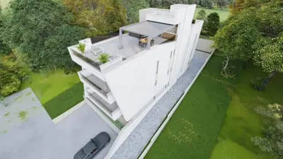 Apartment 86,72 m², Kožino - panoramic sea view - 12