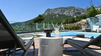 Vila 300 m², Klis - panoramski pogled na Split i otoke