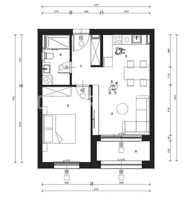 Prodaja, Stan, Črnomerec, Kuniščak, 2s, 48 m² - 3