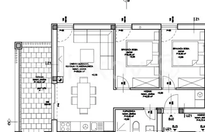 Stan 65 m², Vodice centar - novouređen i moderan - 17
