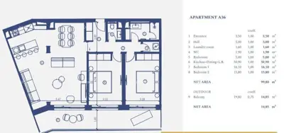 Wohnung 122 m², Crveni Vrh, luxuriöse Siedlung nahe Umag - 21