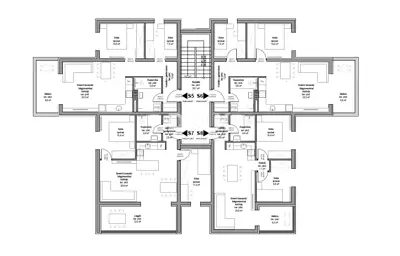 Stan 62 m², Vodice - trosoban, balkon i parkirno mjesto - 6