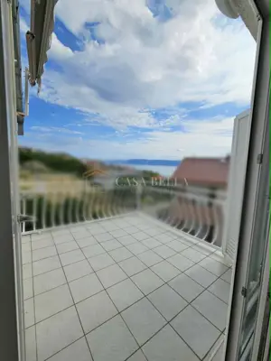 Stan 65 m², Klenovica - pogled na more i terasa - 2