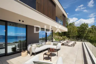 Haus 245 m², Rabac - Pool und Meerblick - 9