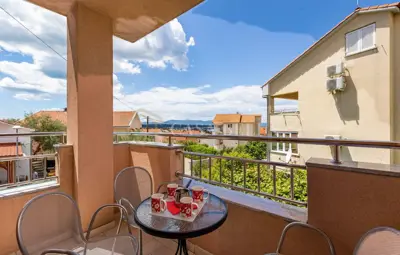 Stan 62 m², Malinska na otoku Krku, 2 spavaće sobe i balkon