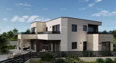 Villa 235 m², Poreč - Meerblick und Pool