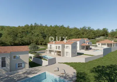 Villa 180 m², Pićan - modern under construction with a pool - 22