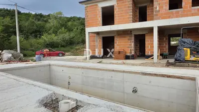 Villa 180 m², Pićan - modern under construction with a pool - 17