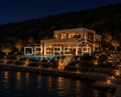 Baugrundstück, Gršćica auf Korčula - erste Reihe zum Meer - 3