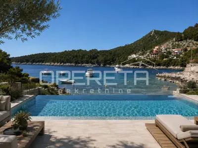 Building plot, Gršćica na Korčuli - first row to the sea