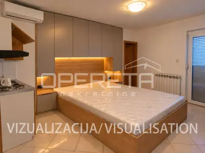 Erste Reihe zum Meer - Studio-Apartment 17 m², Sukošan - Mala Makarska - 2