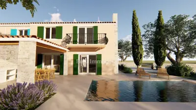 Krk surroundings, plot with building permit! - 2