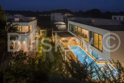 Vrsar, Funtana, šesterosobna vila s bazenom, terasa - 8