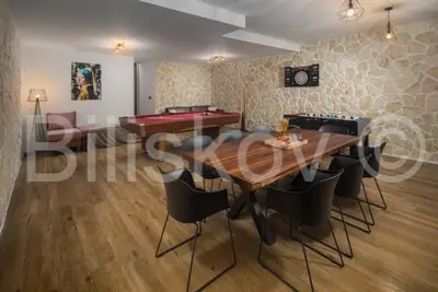 Vrsar, Funtana, šesterosobna vila s bazenom, terasa - 9