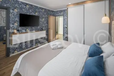 Vrsar, Funtana, šesterosobna vila s bazenom, terasa - 14