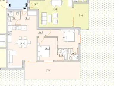 Apartment 83.7 m², Vodice - luxury new build in a quiet area - 6