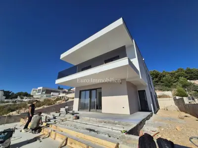 Vila u Žaboriću, bazen i pogled na more - 2