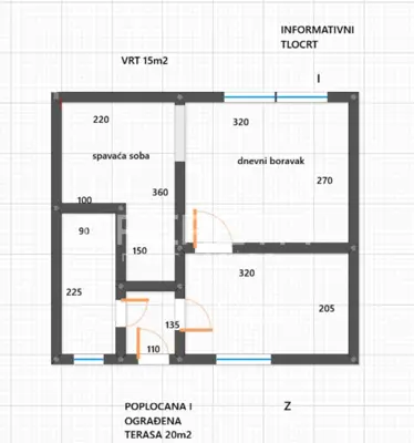 PRODAJA, STAN, ZAGREB, TREŠNJEVKA, kod kazališta Trešnja, 2soban, 33 m², u priz - 17