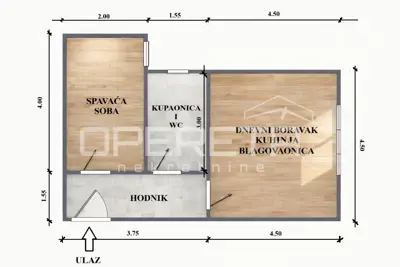 Stan 39 m², Maksimir - 2-soban, namješten - 10