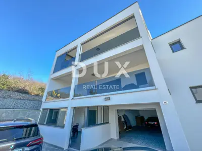 CRIKVENICA, DRAMALJ - Penthouse and apartment in a new build near the sea with view and garage