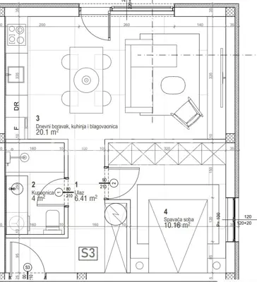 Wohnung im 1. Stock, Poreč - 1 Schlafzimmer und Fußbodenheizung - 10