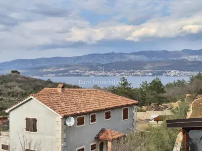 Apartment 75 m², Šilo - 2 bedrooms and covered terrace
